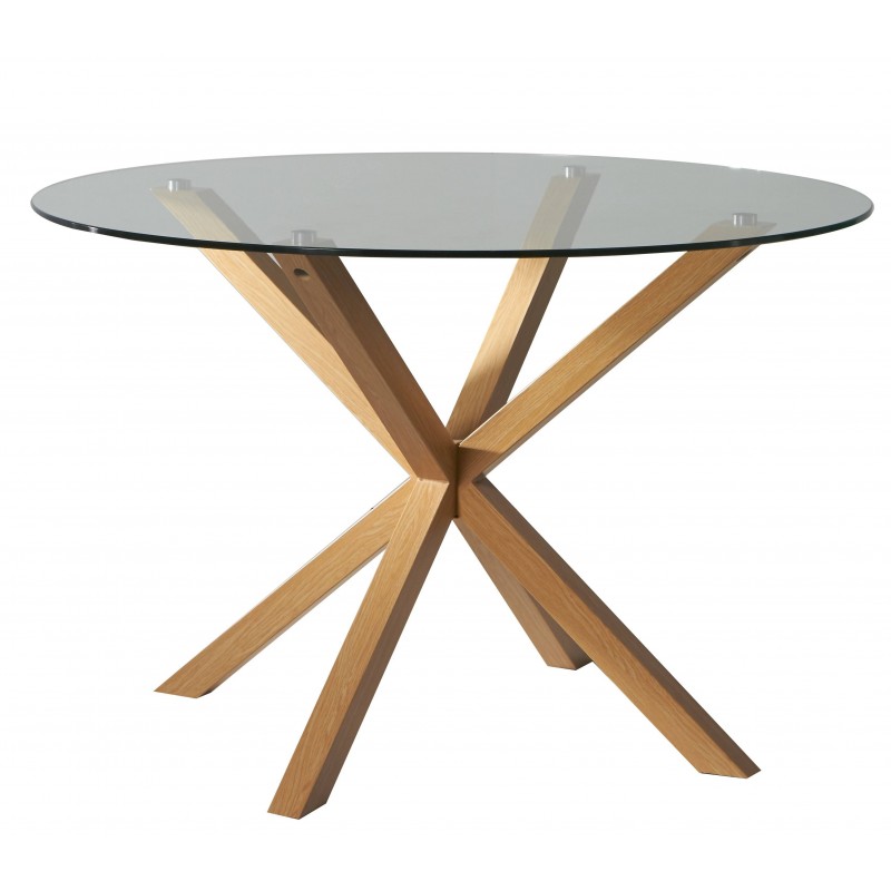 comprar mesa de comedor redonda de 110 cm - mesa redonda de comedor
