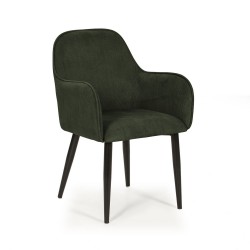 Pack de 2 Sillón Laude pana Verde oscuro