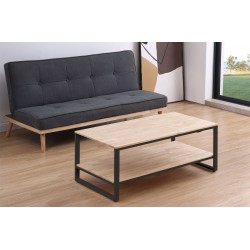 Mesa de centro rectangular 109 fija o elevable