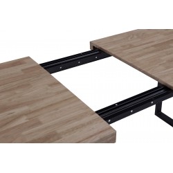 Mesa de Comedor Kove-2 de 140x80 cm. Extensible mediante guias.