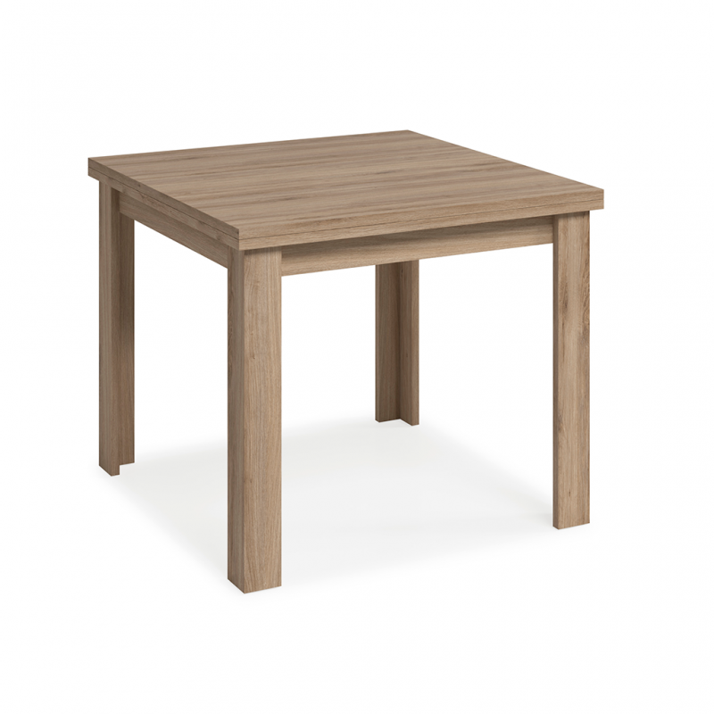 MESA COMEDOR TIPO LIBRO 90x90/180X90 CM -MODELO POLAR