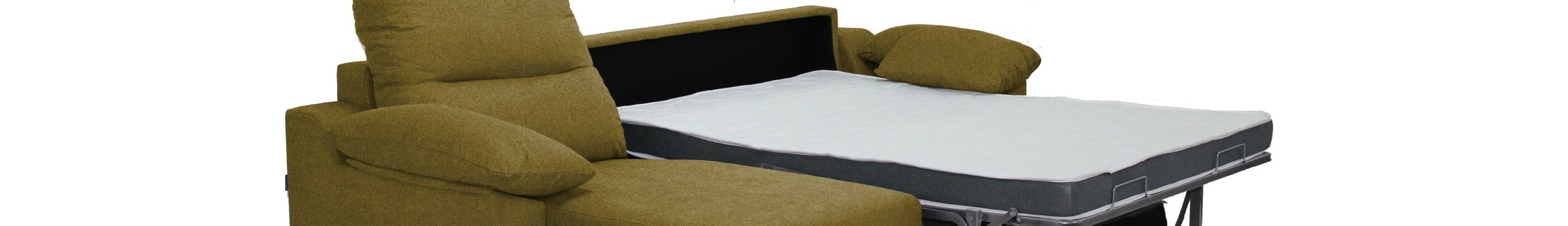 MerkaHome - Sofá cama Copo. Apertura tipo clic clac, tapizado gris y patas  de madera. Ideal para el estudio o la habitación de juegos. Con ENVÍO  GRATIS 225 €